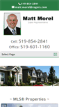 Mobile Screenshot of mattmorel.com